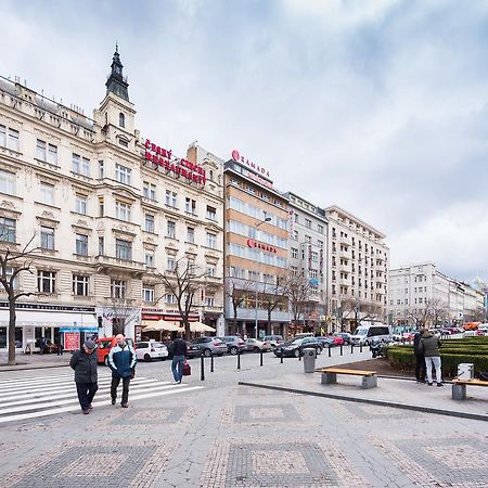 Wenceslas Square Apartment براغ المظهر الخارجي الصورة